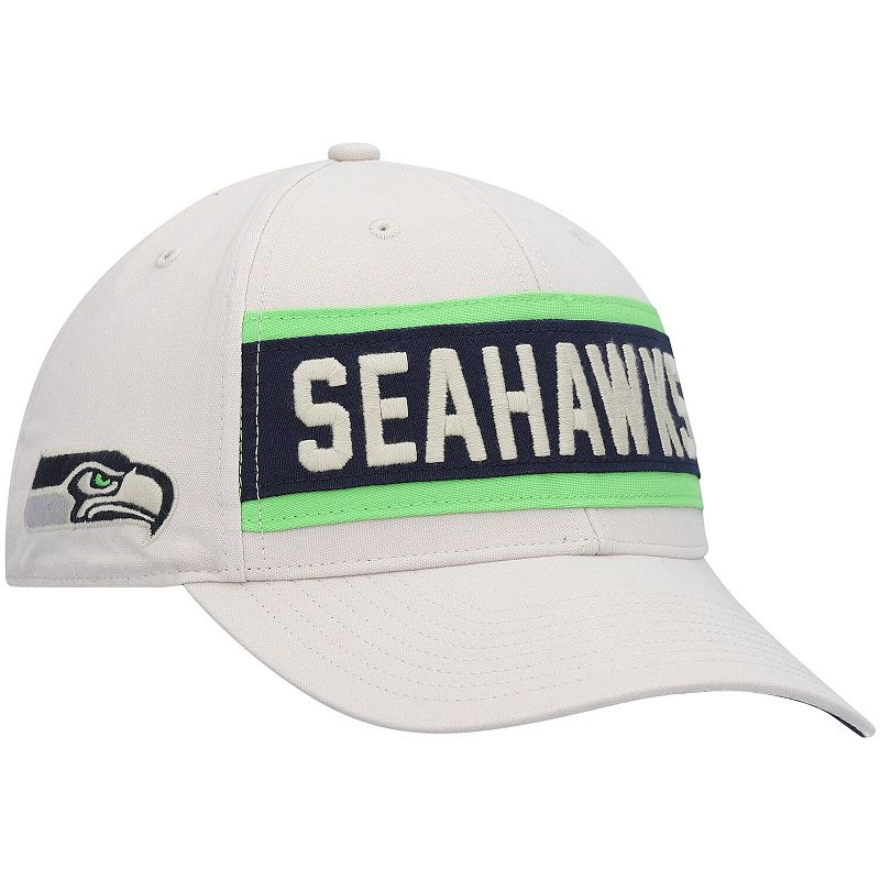 Men's '47 Cream Seattle Seahawks Crossroad MVP Adjustable Hat, Beige