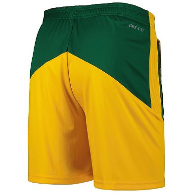 Men's Nike Green/Gold Baylor Bears Performance Player Shorts