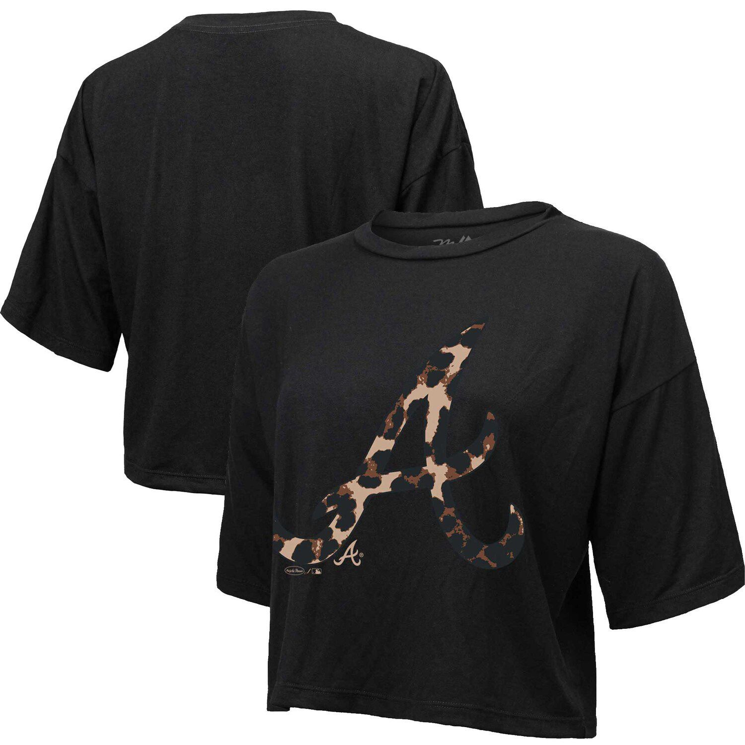 black braves shirt