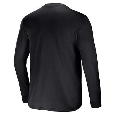 Men's NFL x Darius Rucker Collection by Fanatics Brown Cleveland Browns Team Long Sleeve Pocket T-Shirt