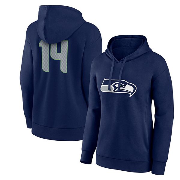 Nike Women's Dk Metcalf College Navy Seattle Seahawks Name Number T-Shirt