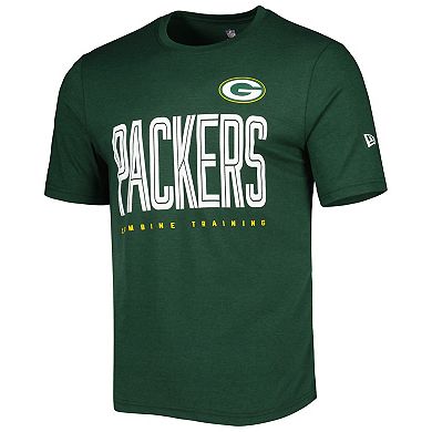 Men's New Era Green Green Bay Packers Combine Authentic Training Huddle ...