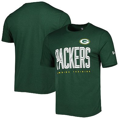 Men's New Era Green Green Bay Packers Combine Authentic Training Huddle ...