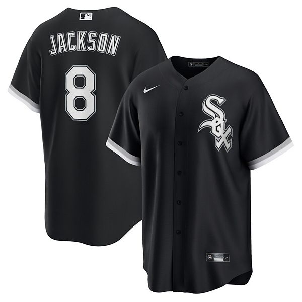 Men's Nike Bo Jackson Black Chicago White Sox Cooperstown