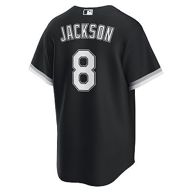 Men's Nike Bo Jackson Black Chicago White Sox Alternate Cooperstown Collection Replica Player Jersey