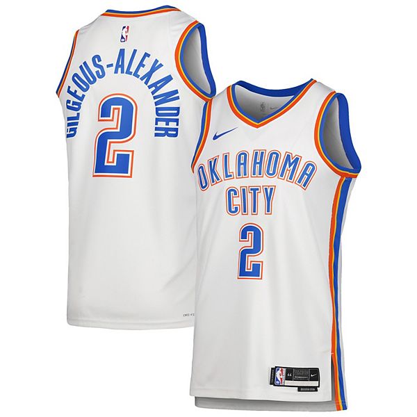 Oklahoma City Thunder Shai Gilgeous‐Alexander Jersey Photographic Print  for Sale by AaronAnton23