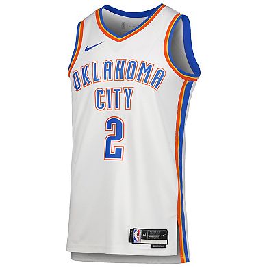 Men's Nike Shai Gilgeous-Alexander White Oklahoma City Thunder 2022/23 ...