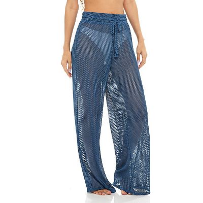 Women s Jordan Taylor Tassel Trim Swim Cover Up Pants