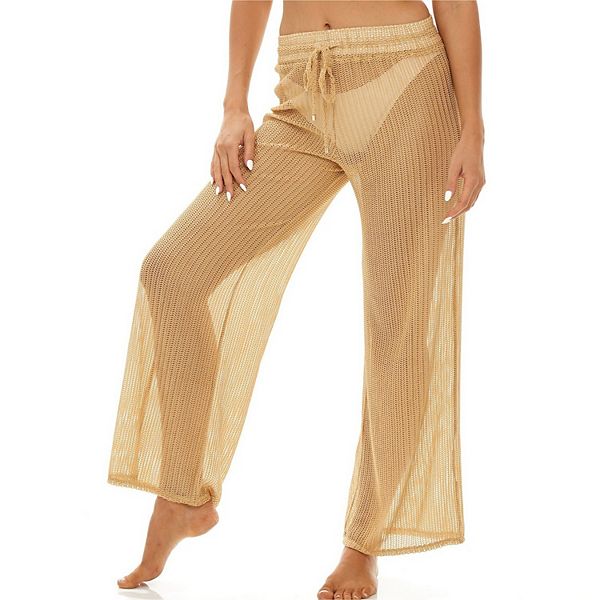 Women's Jordan Taylor Mesh Swim CoverUp Pants