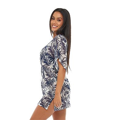 Women's Jordan Taylor Print Dolman Swim Cover-Up Tunic