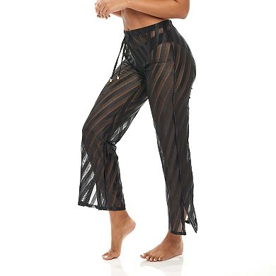 Women's Jordan Taylor Sheer Swim Cover-Up Pants