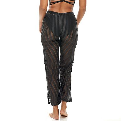 Women's Jordan Taylor Sheer Swim Cover-Up Pants