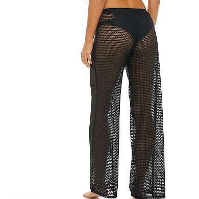 Women's Jordan Taylor Mesh Swim Cover-Up Pants