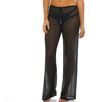 Women's Jordan Taylor Mesh Swim Cover-Up Pants