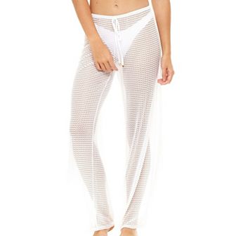 Women's Jordan Taylor Mesh Swim Cover-Up Pants