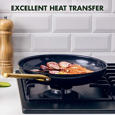 GreenPan Reserve Hard-Anodized Nonstick Ceramic Frypan Skillet Set