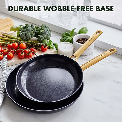 GreenPan Reserve Hard-Anodized Nonstick Ceramic Frypan Skillet Set