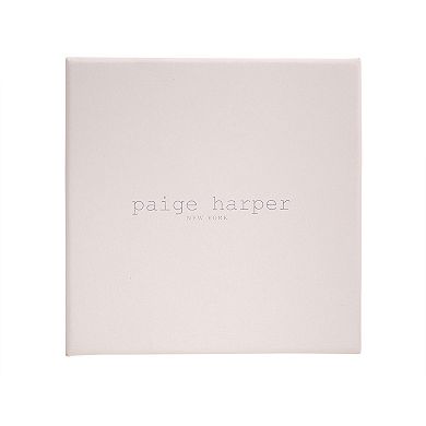 Paige Harper 14k Gold Over Recycled Brass Cubic Zirconia Paperclip Link & Tennis Necklace