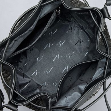 Simply Vera Vera Wang Straw Bucket Bag