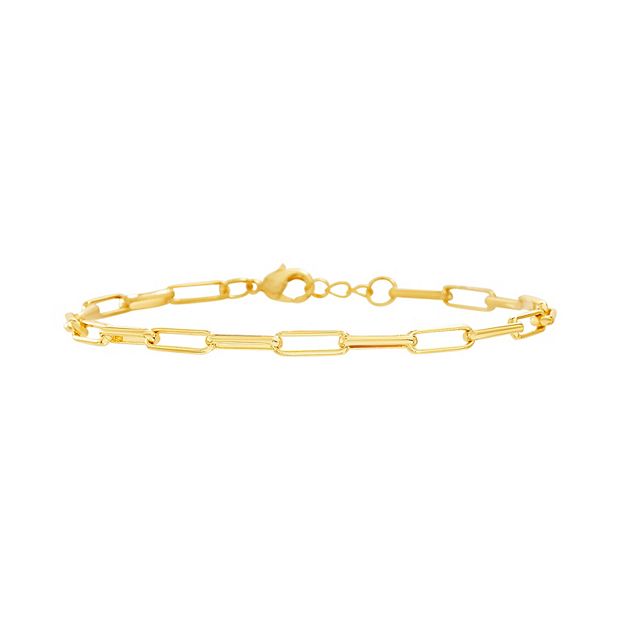 Harper Paperclip Chain Bracelet