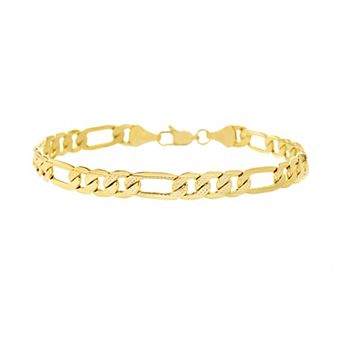 Paige Harper 14k Gold Over Recycled Brass Figaro Chain Bracelet
