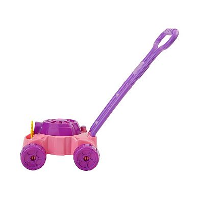 Hey! Play! Bubble Lawn Mower Push Toy Lawn Mower with Bubbles Included