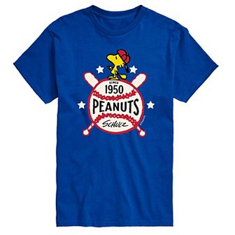 Big & Tall Peanuts 1950 Baseball Tee