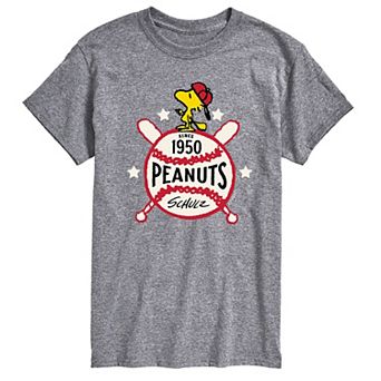 Big & Tall Peanuts 1950 Baseball Tee