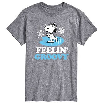 Big & Tall Peanuts Feelin Groovy Tee