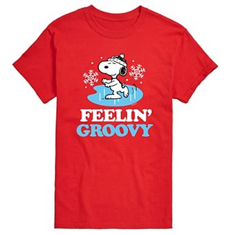 Big & Tall Peanuts Feelin Groovy Tee