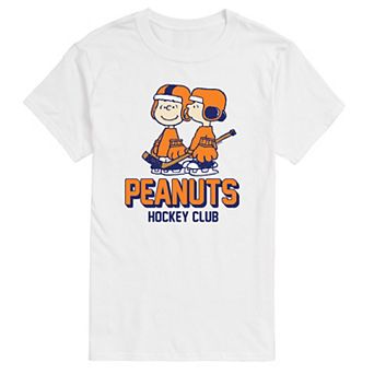 Big & Tall Peanuts Hockey Club Tee