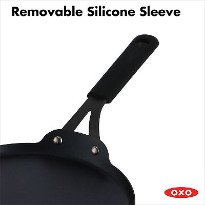 OXO Obsidian Pre-Seasoned Carbon Steel 10-in. Induction