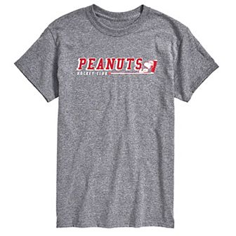 Big & Tall Peanuts Hockey Club Tee
