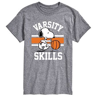 Big & Tall Peanuts Varsity Skills Tee