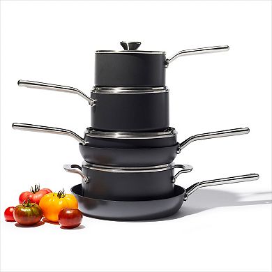 OXO Professional Ceramic Non-Stick 10-pc. Cookware Set