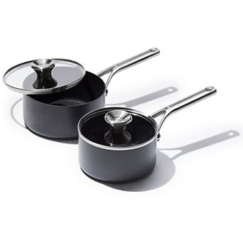 OXO Professional Ceramic Non-Stick 2 pc Saucepan Set