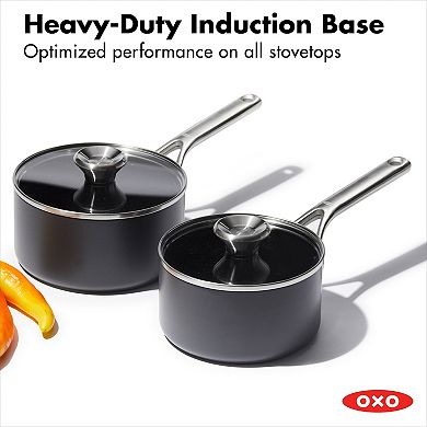OXO Professional Ceramic Non-Stick 2-pc. Saucepan Set
