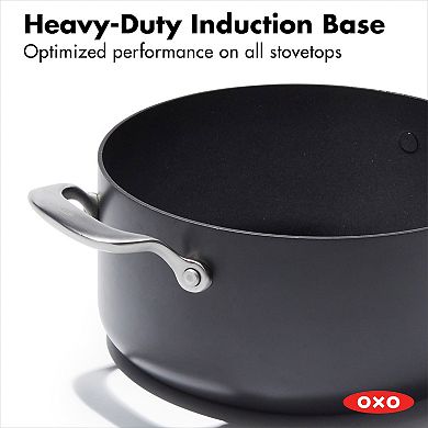 OXO Professional Ceramic Non-Stick 5-qt. Stock Pot with Lid