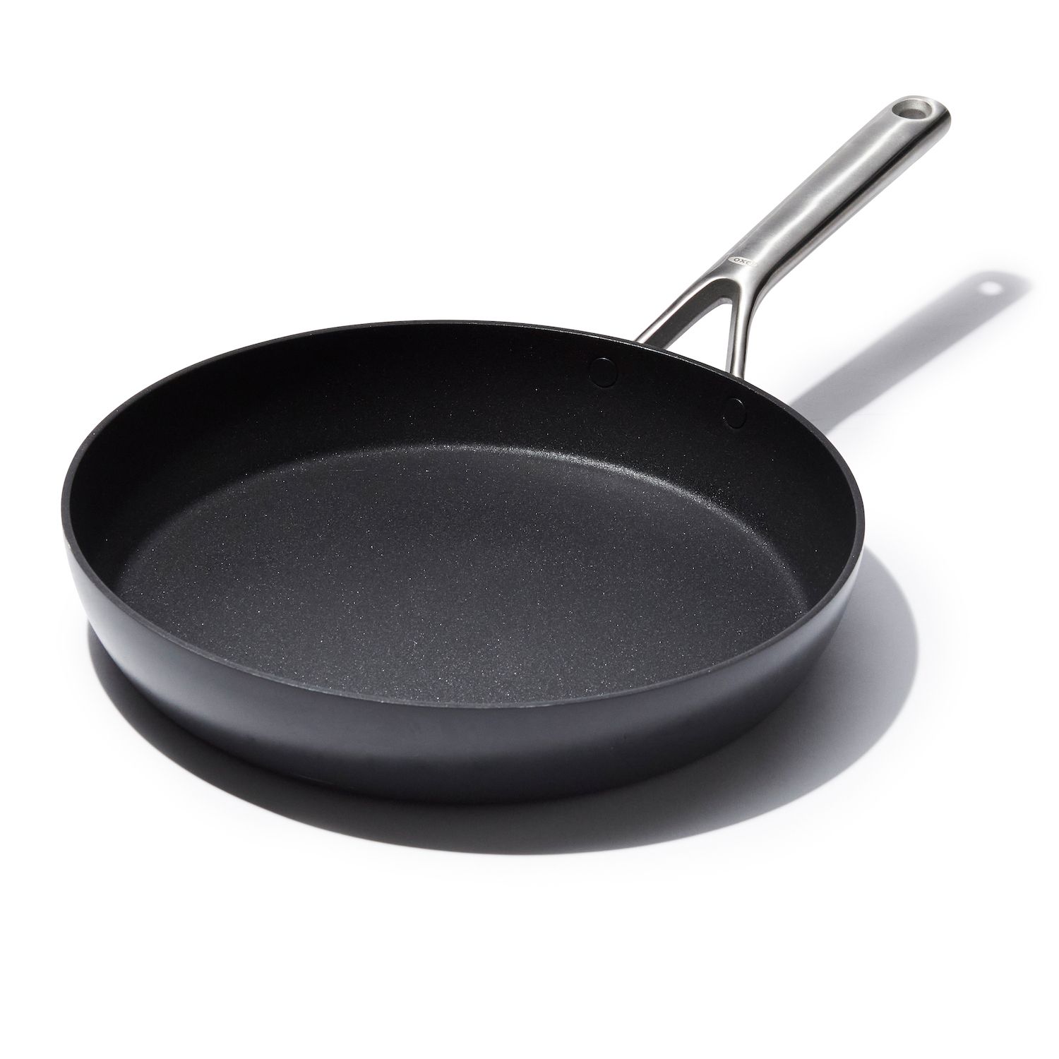 Stainless Steel Black 12 inch Crofton Quan Tanium Frypan, For Kitchen, Round