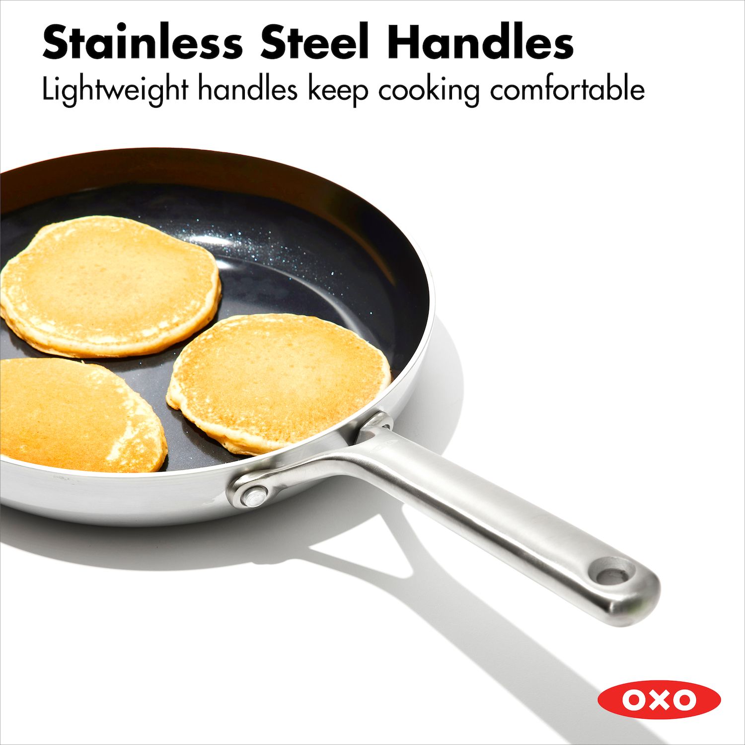 Stainless Steel Mira Series 10in Frypan - Ceramic - Thumbnail 5