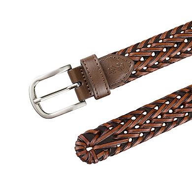 Boys 4-20 IZOD Leather Braided Belt