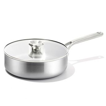 OXO Mira 3-Ply Stainless Steel 3.25-qt Sauté Pan with Lid
