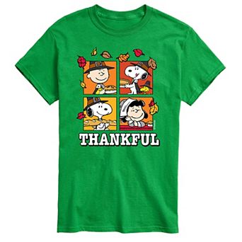 Big & Tall Peanuts Thankful Tee