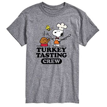 Big & Tall Peanuts Turkey Tasting Crew
