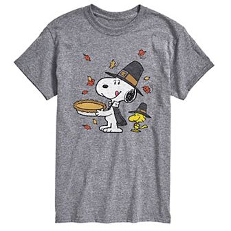 Big & Tall Peanuts Thanksgiving Scene