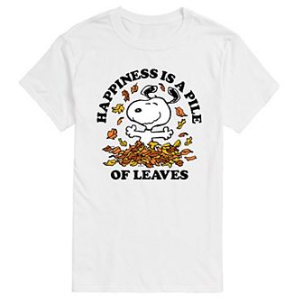 Big & Tall Peanuts Happiness Is Leaves