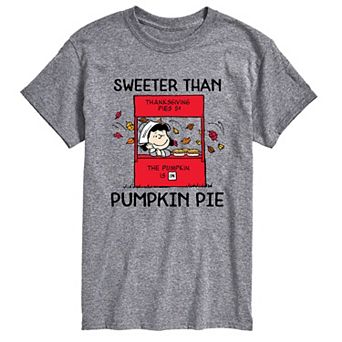 Big & Tall Peanuts Pumpkin Pie Tee
