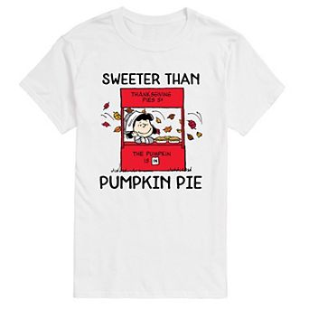 Big & Tall Peanuts Pumpkin Pie Tee