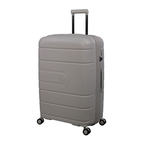 it luggage Eco-Tough Hardside Medium Checked Expandable Spinner Suitcase - Silver