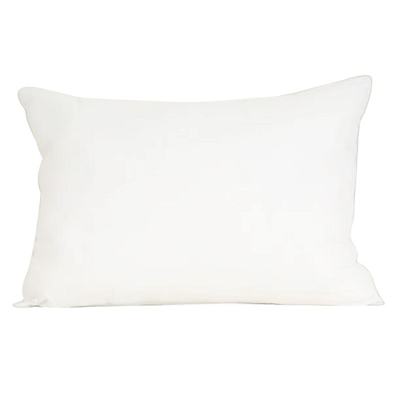 Down Home SilvaSleep Traditional Single White Pillow, JUMBO